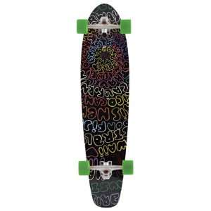   Complete Longboard Freedom Moon Skateboard