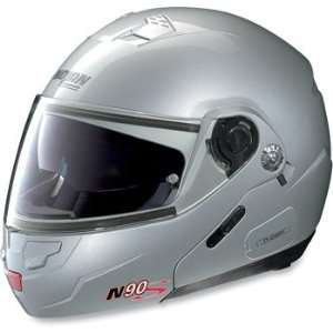   Com Modular Motorcycle Helmet Salt Silver Large L N905274200071