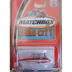   : Matchbox Hero City Center Console Boat Treasure Hunt: Toys & Games