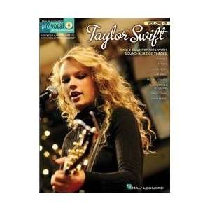 Hal Leonard Taylor Swift   Pro Vocal Songbook & CD For Female Singers 