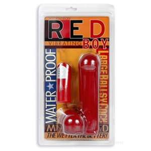  Red Boy Toy   Vib Ballsy Large Wp