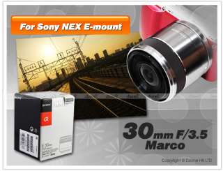 Sony 30mm f/3.5 Macro Lens for NEX 5N NEX 7 SEL30M28 # L555  