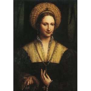   name: Portrait of a Lady, By Luini Bernardino Home & Kitchen