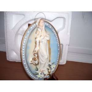  The Bradford Exchange Our Lady of Hope Rosary Plate 