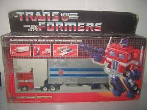 Transformers Bloated G1 Optimus Prime Complete w/ Box  