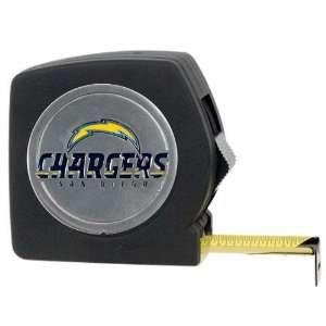    San Diego Chargers NFL 25 Black Tape Measure: Sports & Outdoors