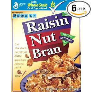 Raisin Nut Bran Cereal, 17.1 Ounce Box Grocery & Gourmet Food