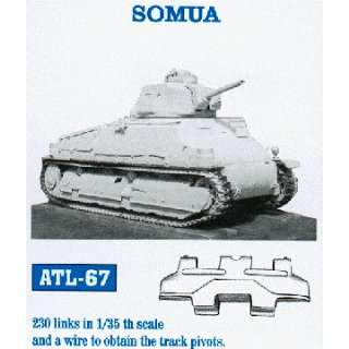  Somua Tank Track Link Set (230 Links) 1 35 Fruilmodel 