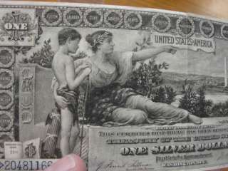 1896 $1 Silver Certificate Educational Note  