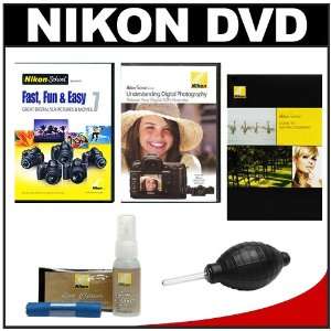   DVD + Nikon Guide Book + Nikon Cleaning Kit: Camera & Photo