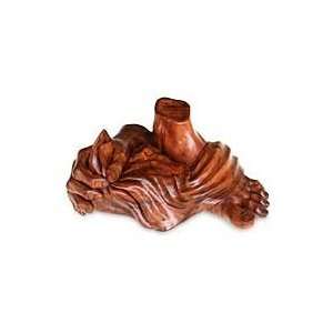  NOVICA Wood statuette, Womans Loyalty Home & Kitchen