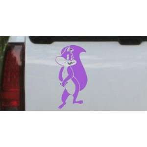 Penelope Cartoons Car Window Wall Laptop Decal Sticker    Purple 12in 