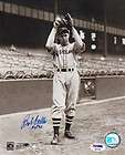 Bob Feller SIGNED 1949 Bowman 27 Cleveland Indians AUTOGRAPHED  