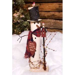   : Winter Friends Snowman   Holiday Home Decorating: Home & Kitchen