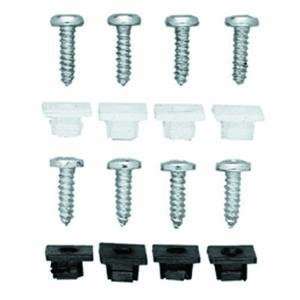  Custom Accesssories CU93322 Deluxe Nylon License Fasteners 