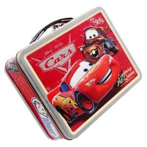   Disney Movie Lightning McQueen and Mater Tin Lunch Box: Toys & Games