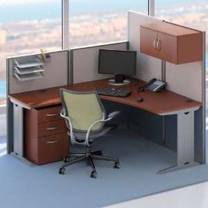 Bush Furniture LShaped Workstation: Office Products