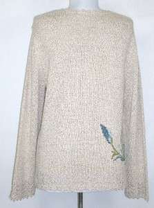 Talbots Beautiful Cardigan Sweater size Medium Petite  