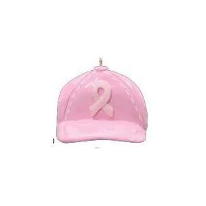   Breast Cancer Awareness Hat Personalized Christmas Ornament: Home