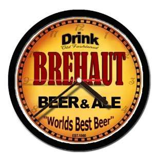  BREHAUT beer and ale cerveza wall clock: Everything Else