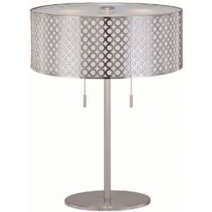  Netto Table Lamp, 16x22.25, SILVER