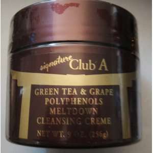   Club A Green Tea and Grape Meltdown Cleansing Creme 9 Oz. Beauty