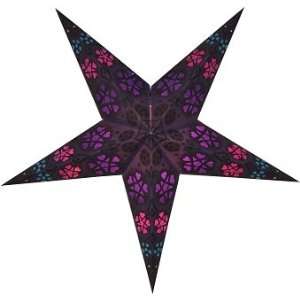  Hearts and Stars Paper Star Light (Purple): Home & Kitchen