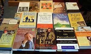 Lot of 16 Books on PARENTING & FAMILIES! Dr. Phil + Tao Motherhood 