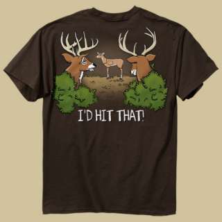 Buckwear Hunting T Shirt NEW Id hit that Deer  