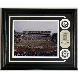  McAfee Stadium Photo Mint with 2 24KT Gold Coins Sports 