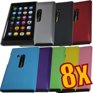 Set of 8x Back Cover Hard Case Cover for Nokia N9  
