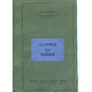  Bristol Olympus 104 Aircraft Engine Training Manual Bristol 