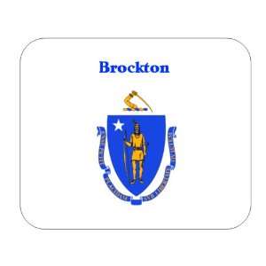  US State Flag   Brockton, Massachusetts (MA) Mouse Pad 