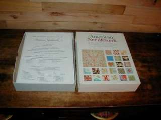 American Needlework by the Editors of Womans Day 1963 Boxed Includes 