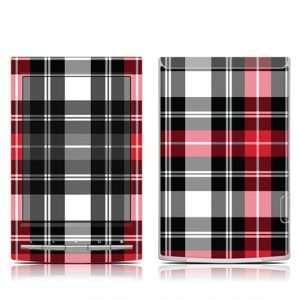  Sony Reader PRS T1 Skin (High Gloss Finish)   Red Plaid 