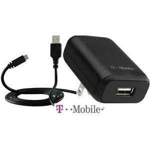  T Mobile Micro USB Travel Charger with USB Connector Adapter T 