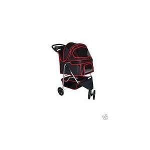  Classic Black 3 Wheel Pet Stroller