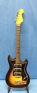 Hagstrom III Electric Guitar Vintage 1960s Sunburst  