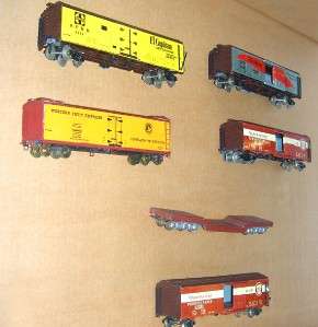 Fleischmann HO American Road Name Boxcars  