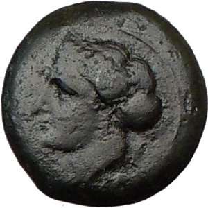  SYRACUSE Sicily 357BC Rare Authentic Ancient Greek Coin 