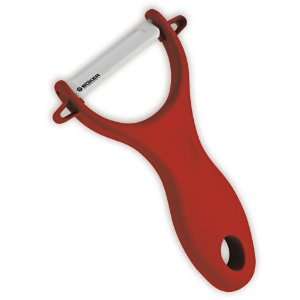  Ceramic Peeler, Red Handle