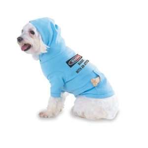 Warning: Budgie with an attitude Hooded (Hoody) T Shirt with pocket 
