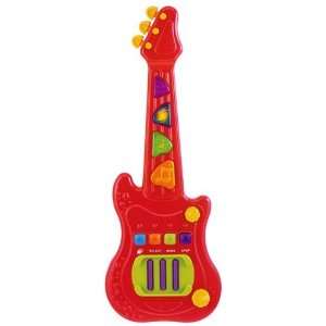   Guitar with Real Guitar Sounds and Flashing Lights: Toys & Games