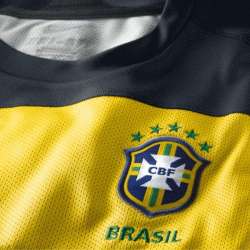 Nike BRAZIL WC 2010 Training JERSEY SOCCER BRAND NEW  