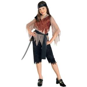  Swashbuckler Girl Child Costume: Toys & Games