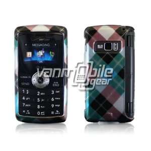   PLAID DESIGN FULL VIEW CASE + LCD SCREEN PROTECTOR for LG ENV3