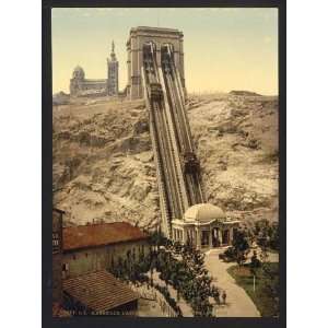   Reprint of Cable railway, Marseilles, France