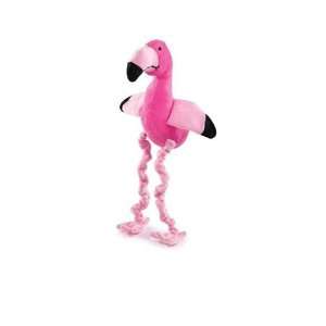   : Grriggles Plush Shore Thing Bungees Dog Toy, Flamingo: Pet Supplies