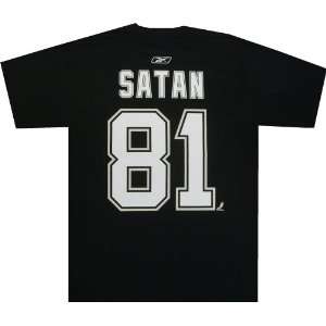  Miroslav Satan Pittsburgh Penguins Reebok T Shirt: Sports 