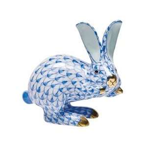  Herend Bunny Hop Blue Fishnet: Home & Kitchen
